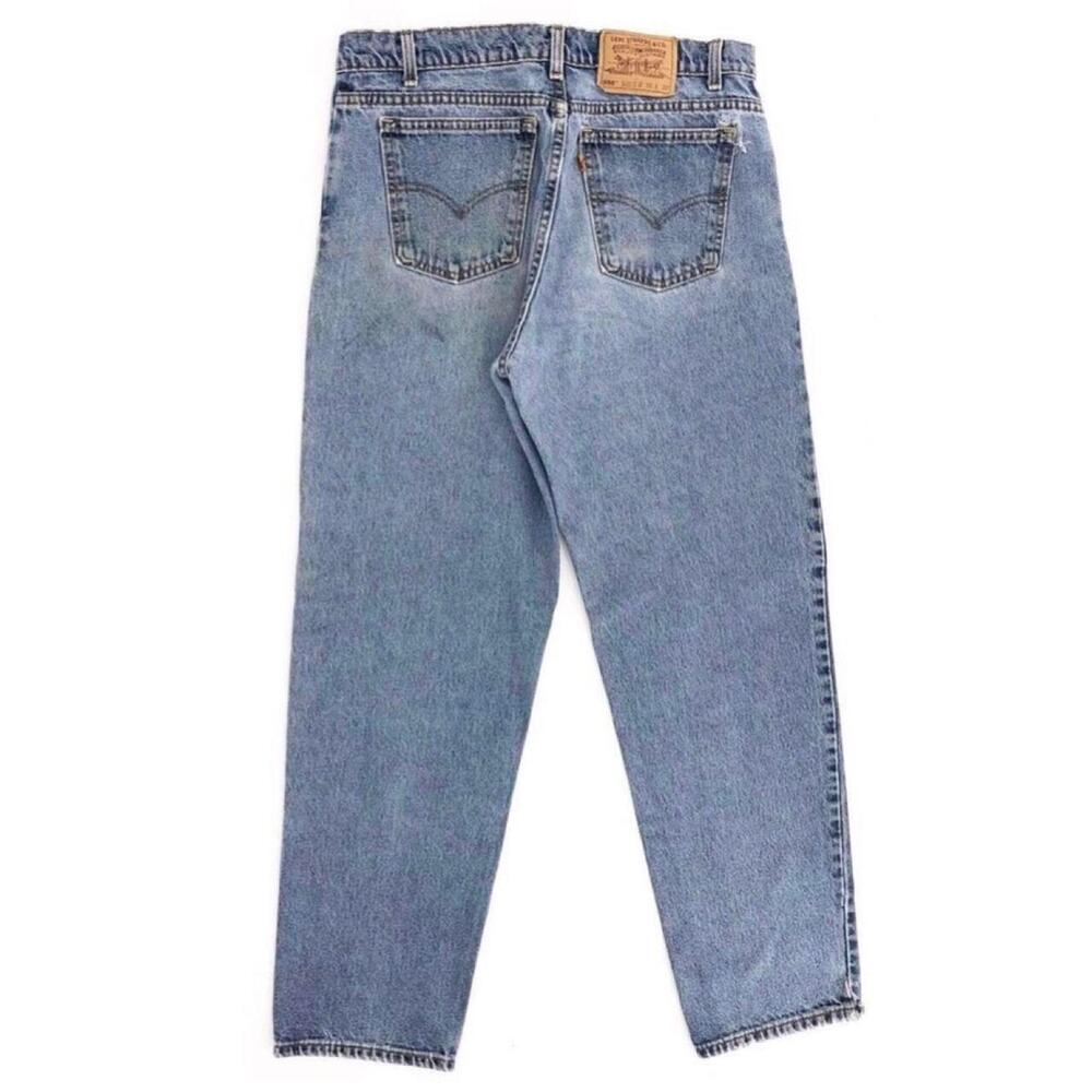 90s Levis 550 relaxed fit jeans orange tab 1990s vintage